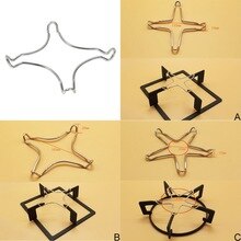 1pcs Stainless Steel Gas Stove Spare Pot Holder Cooking Metal Trivet Pot Holder Kitchen Tool