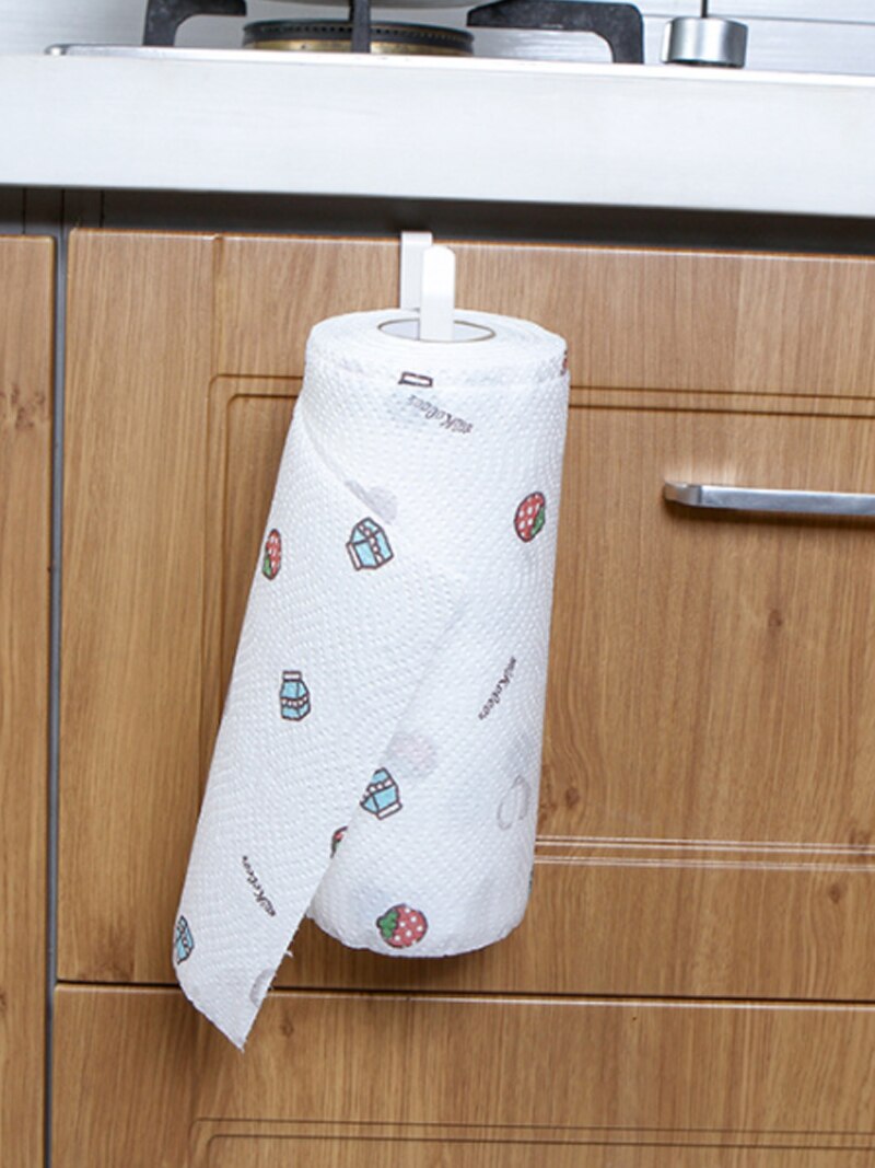 80 uds/rollo de papel de limpieza desechable paño de cocina toalla de papel absorbente de aceite Toalla de doble uso en seco mojado