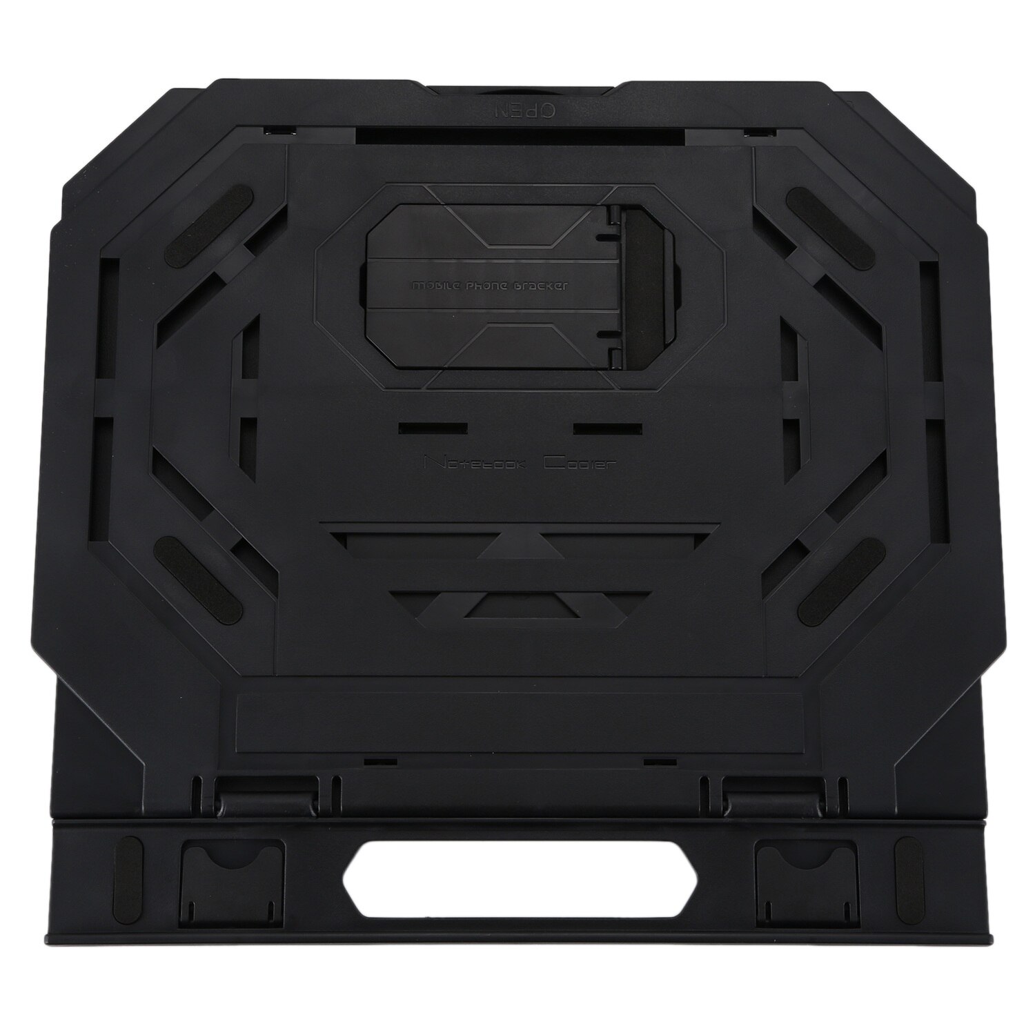 Coolcold Plastic Laptop Stand Folding Multifunctionele 360 Graden Roterende Notebook Koeler Met Telefoon Stand Voor 15Inch Laptop