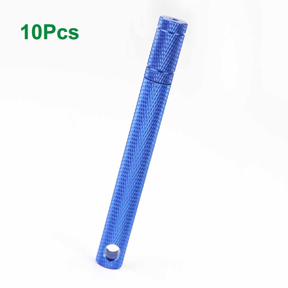 10Pcs/Lot Golf Clubs Iron Wedge Groove Sharpener Cleaner Cleaning Tool Golf Club Head Grooving Tool: Blue