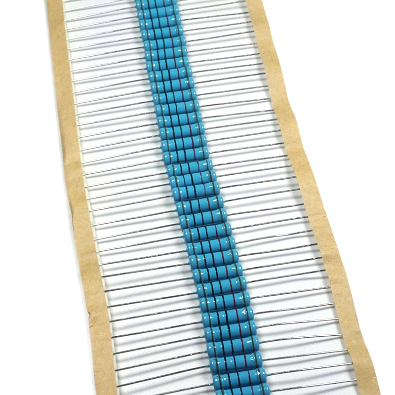Sourcingmap Lot De 30 Résistances 22 Ohm 2W 1% - Film Métallique Axial Antidéflagrant