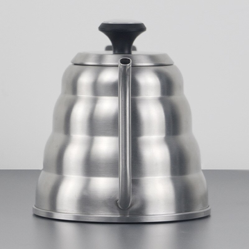 Coffee Drip Kettle Pot Stainless Steel Thin Mouth Gooseneck Coffee Pot Pour Over Drip Coffee Kettle 1L/1.2L with Thermometer