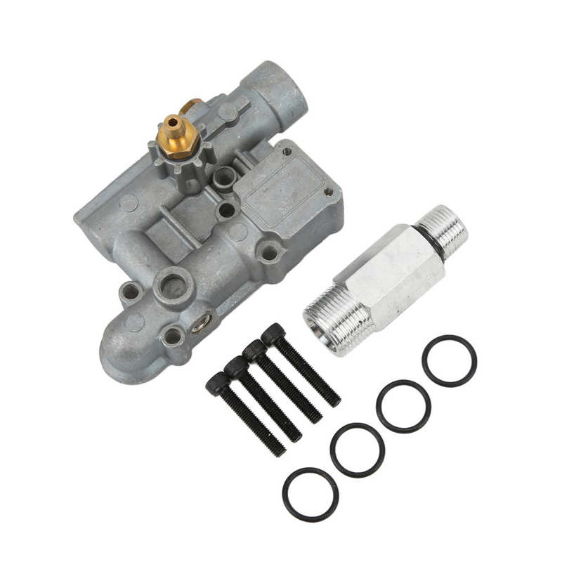 Pressure Washer Manifold Heavy Duty 190627GS Metal High Strength for Repair for Replace