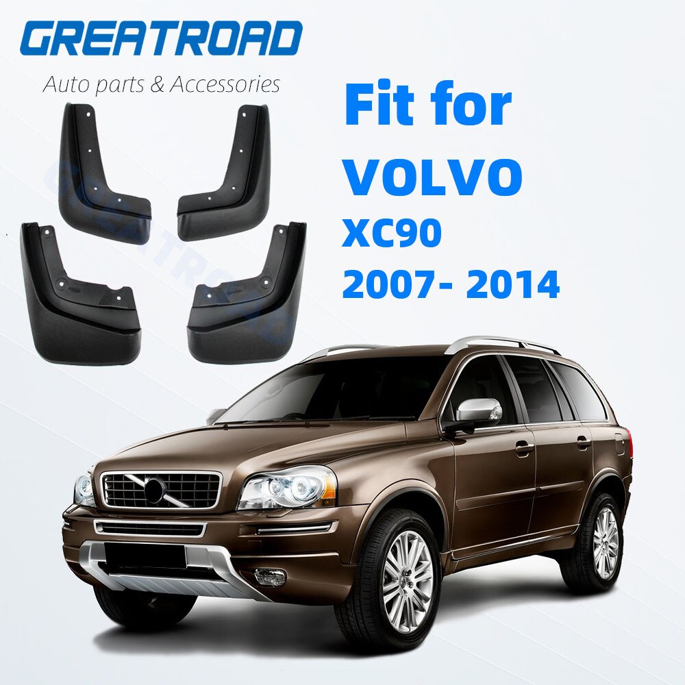 Car Mud Flaps For Volvo C30 S40 S60 S80 XC40 XC60 XC90 V40 V60 Mudflaps Splash Guards Mud Flap Mudguards Fender Styling: XC90 07-14