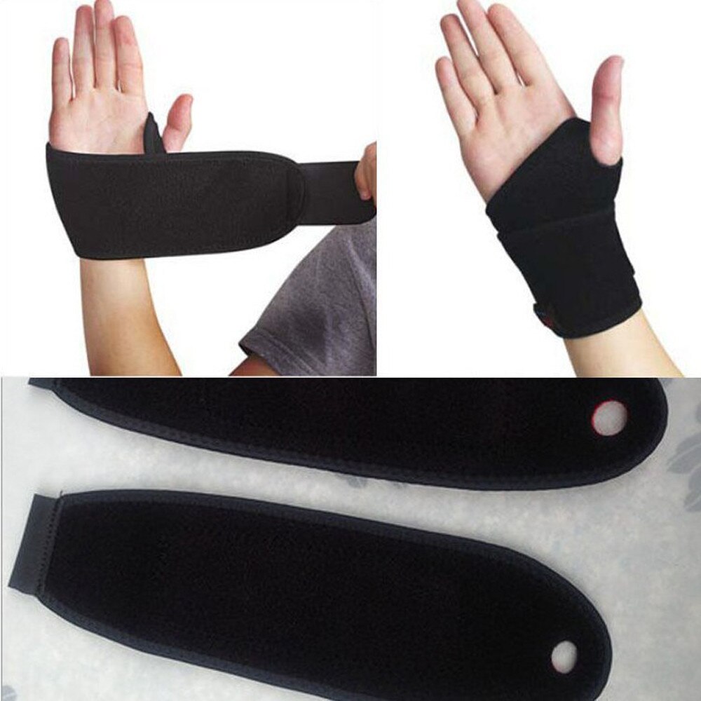 1 Pc Verstelbare Polsband Wrist Brace Ondersteuning Guard Protector Spalk Fracturen Carpaal Tunnel Sport Verstuiking Polsbandjes # P4