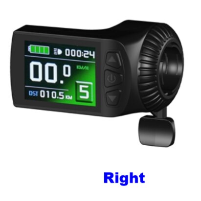 eBike KT LCD11 mini display 24V/36V/48V KTLCD Display for KT controller/ KT LCD3 LCD4 LCD5 LCD8S LCD8H LCD9 LCD10H LCD11 Display: LCD9R SM
