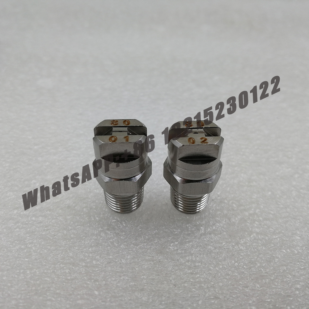 (10 teile/los) 1/8 "1/4" ss304 Flachlüfter-Sprüh düse, Industrie-/Werks reinigung, Stauben tfernungsdüse