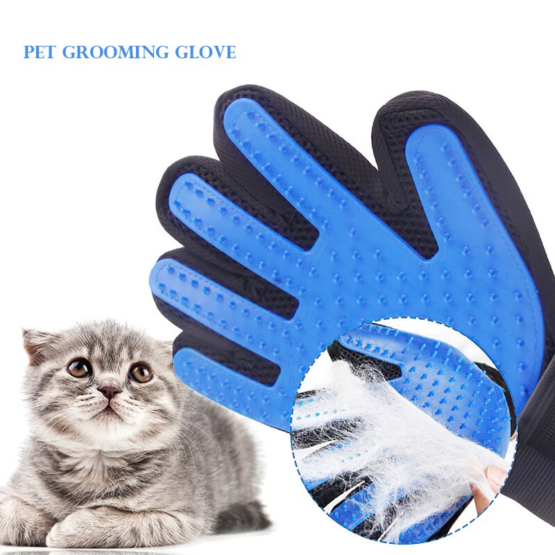 Siliconen Katten Borstel Kam Deshedding Haar Handschoenen Honden Bad Schoonmaakproducten Dier Massage Kammen
