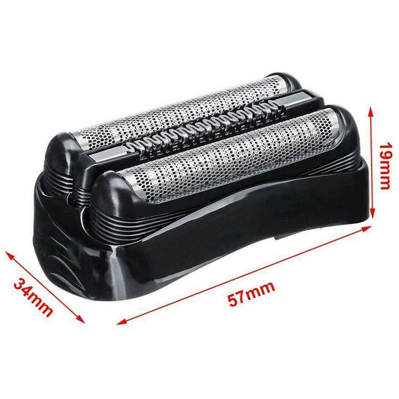 Cabezal de repuesto para afeitadora Braun Serie 3, recambio de cuchillas eléctricas 301S,310S,320S,330S,340S,360S,3010S,3020S,3030S,3040 S, S, 21B