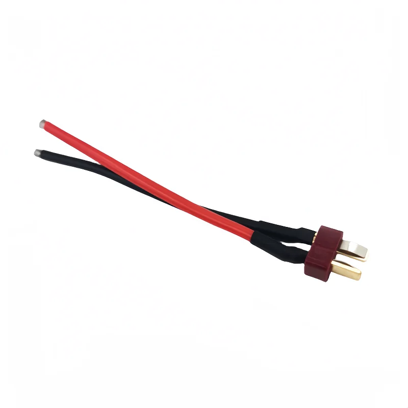 10cm RC vehicle and ship model battery ESC connection cable XT30 XT60 XT90 T EC2 EC3 EC5 EC8 male/female plug: Yellow