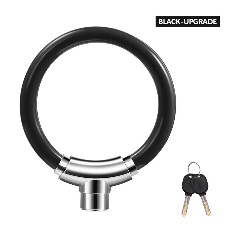 Anti-theft Bicycle Locks U-shaped Locks for Mountain Bikes And Motorcycles Anti-theft Riding Accessories: Black large