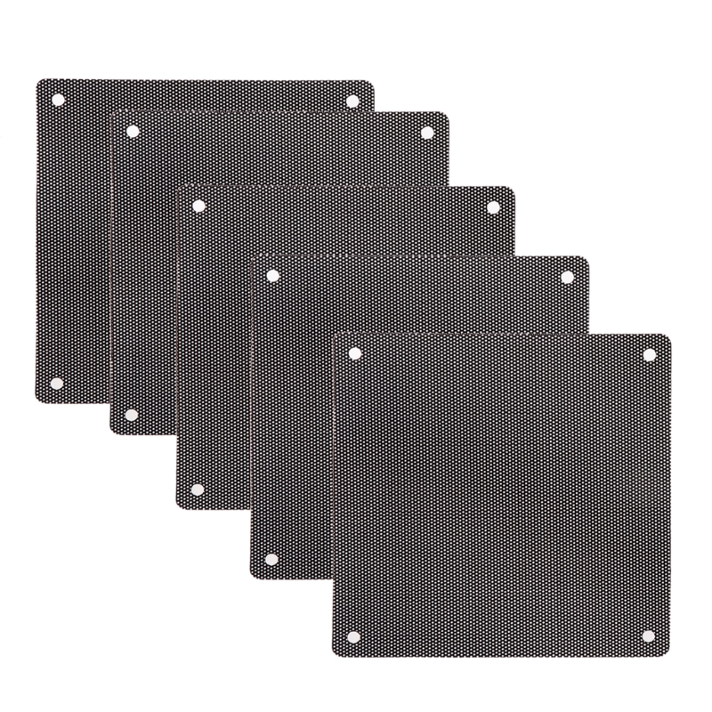 Filtro polvo para ventilador PVC, funda a prueba polvo para PC, cubierta malla cortable para ordenador, 40mm, 50mm,: Blanco