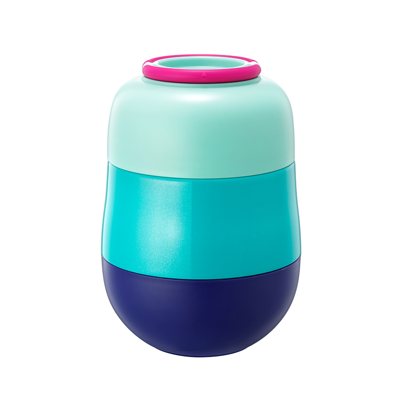 NEWYEARNEW Draagbare Thermo voor Voedsel Jar Rvs Lunchbox Soep Thermische Voedsel Container Warmer Thermos Verwarmd Lunchbox: Sky Blue