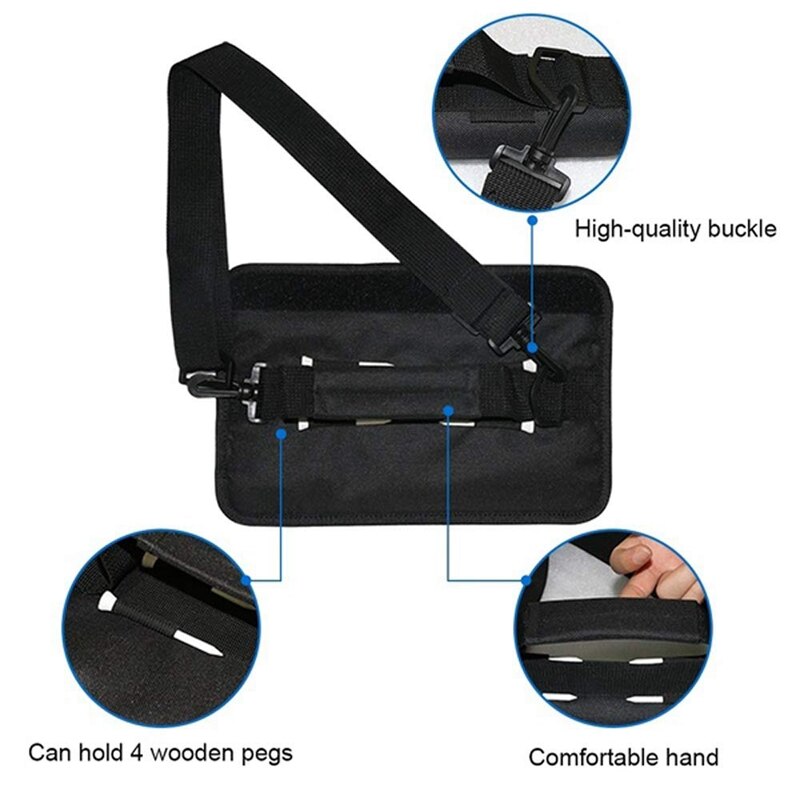 Portable Foldable Mini Golf Club Bag Men Women Kids Driving Range Golf Bag Practical Capacity Golf Staff Bag