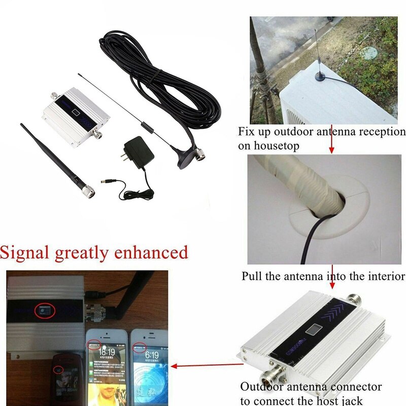 Fullset 2G/3G/4G GSM 900 Mhz Repeater 3G Celular MOBIELE TELEFOON Signaal Repeater booster, 900MHz GSM Versterker + Antenne