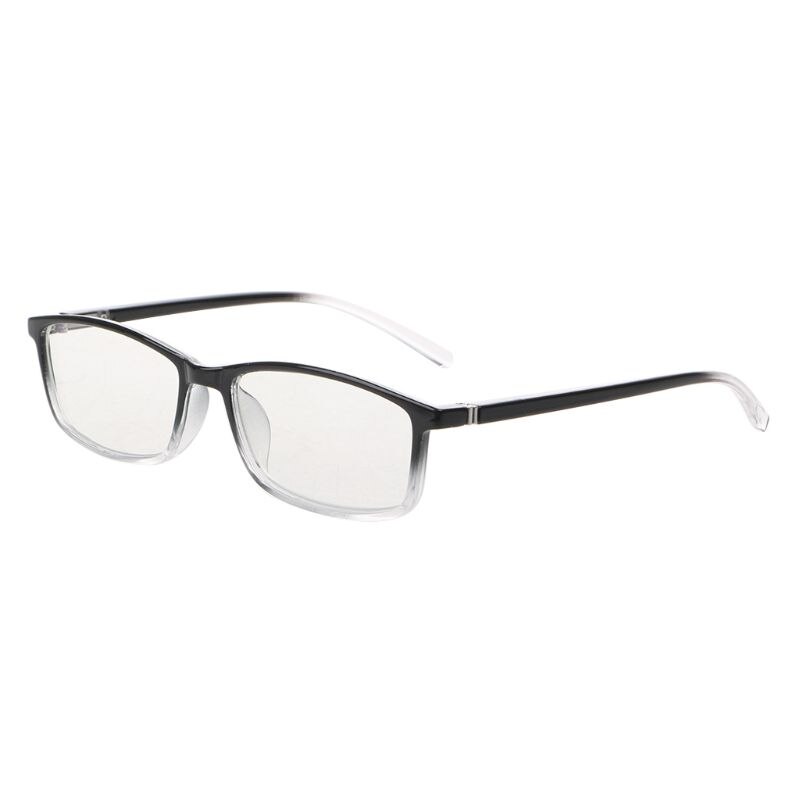Men Women Classic Rectangle Frame Anti Blue Light Radiation Computer Glasses Plain Glasses PXPB: Gradient Ramp