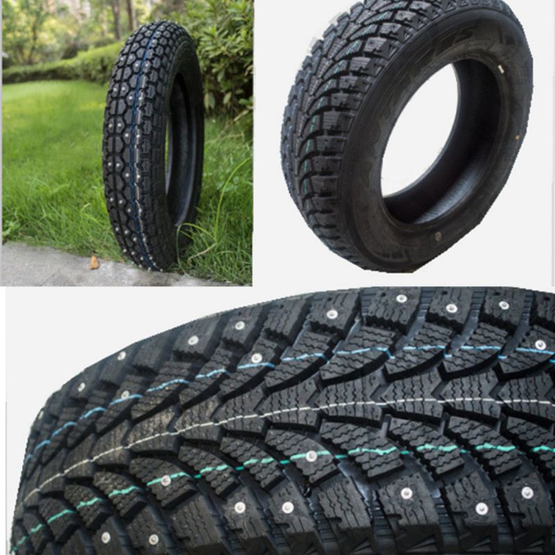 100 Uds invierno rueda de coche terminales neumático antideslizante clavo clavos para neumáticos de coche pendientes de tornillo de nieve picos estilo de coche neumático Accesorios