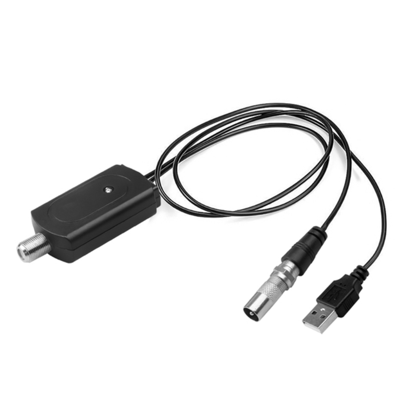 High-gain Low Noise HDTV Antenna Amplifier Booster Antenna Adapter USB
