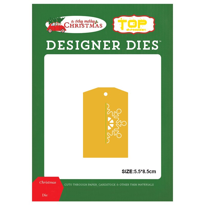 Stansmessen Kerst Sterven Bookmark Metalen stansmessen voor scrapbooking postzegels en sterven