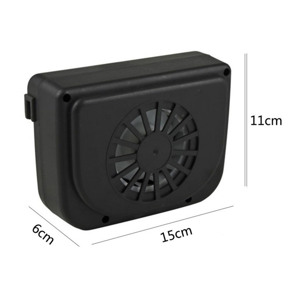 Auto plezier auto ventilator cool zonne-uitlaatventilator zonne-ventilator