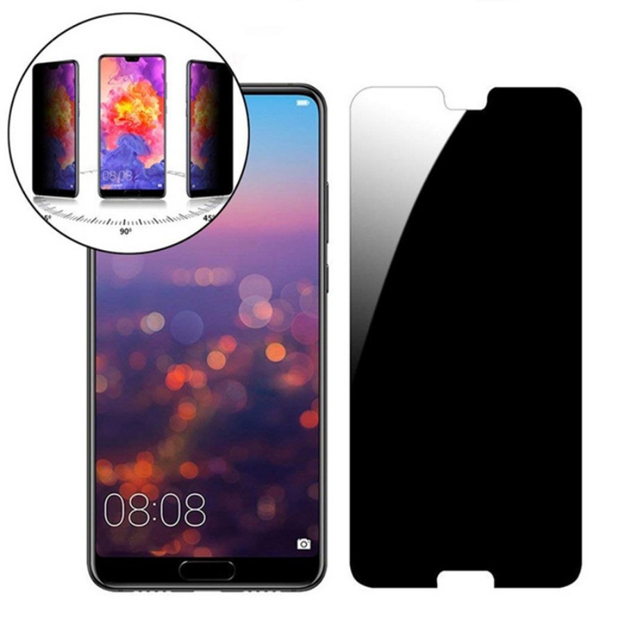 Anti-Spionage-Schutz aus gehärtetem Glas für Huawei P20 P40 Lite E 5G P30 Pro Privacy Displayschutzfolie für Huawei P10 Plus Filme Glas
