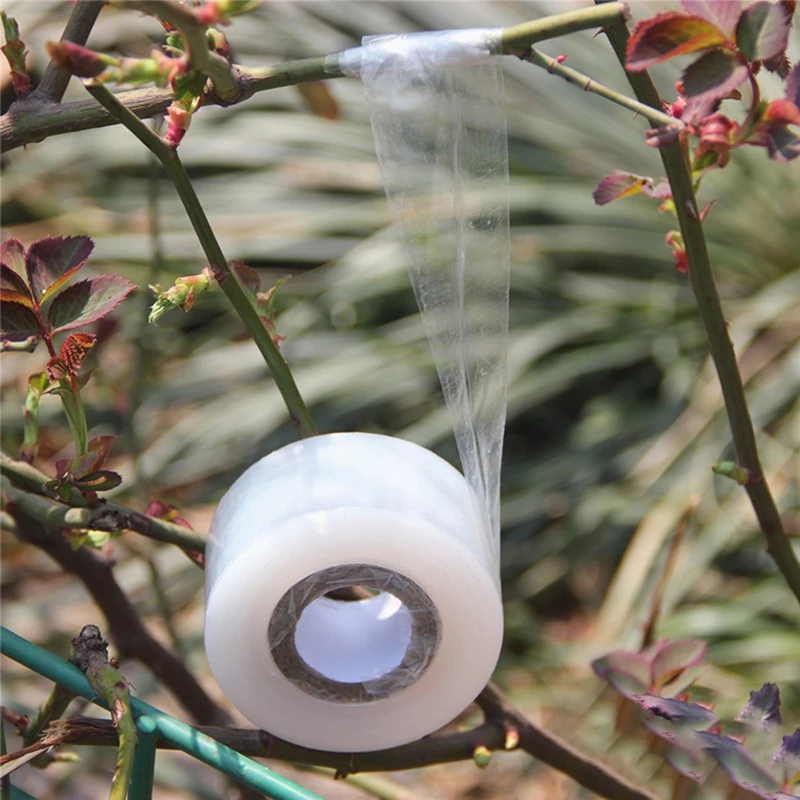 Rodillo de cinta Parafilm para podar, barrera de injerto, podadora de floristería, planta, Árbol frutal, vivero, humedad, reparación de jardín, plántulas