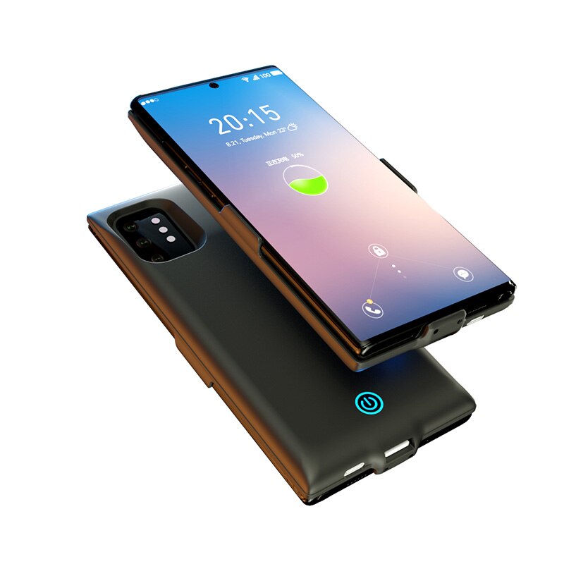 Batterie étui pour samsung Galaxy Note 10 7000mah batterie externe étui pour samsung de charge Galaxy Note 10 pro chargeur de batterie