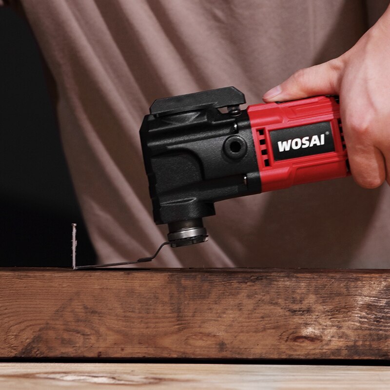 WOSAI 6 Variable Speed Electric Multifunction Oscillating Multi-Tools 20V Cordless Trimmer Saw Renovator Electric Saw Power Tool