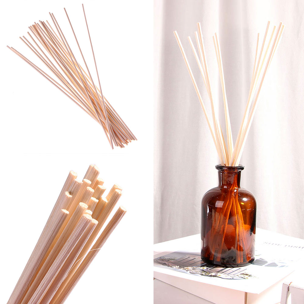 30 stk aroma rattan sticks reed diffuser sticks udsøgt diffuser rattan hjemmekontor bærbar plante duft håndværk