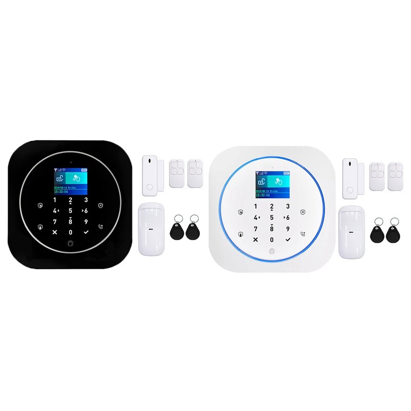 GSM + WIFI Alarm Host Wireless Home Security Alarm System Anti-Theft Alarm System EU Plug