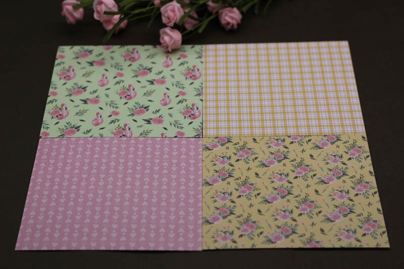 AlinaCraft 24 sheets 6"X6" forever pattern paper Scrapbooking paper pack handmade craft paper craft Background pad