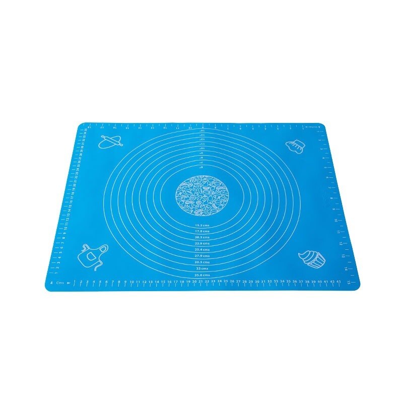 Almohadilla de silicona antideslizante para el hogar, cojín de Panel rodante antiadherente para el hogar, grande, para amasar, cortar harina y pan, almohadilla de silicona para hornear