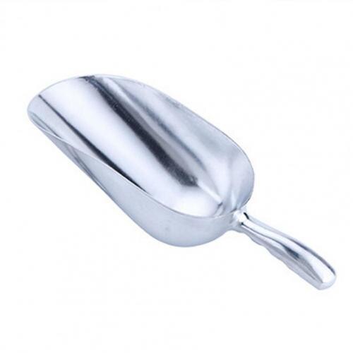 8-13Inch Rvs Ijskrabber Verdikte Hittebestendig Aluminium Praktische Voedsel Graan Schop Voor Koffie suiker: 6