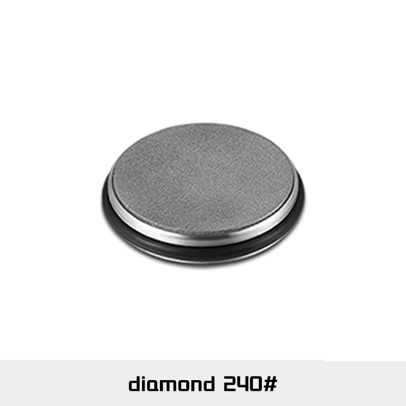 Rollender Messerschärfer, doppelseitiger Diamant-Schleifstein, 15/20 ° Grad magnetischer Winkelrollen zum Schärfen von Küchenmessern: violet