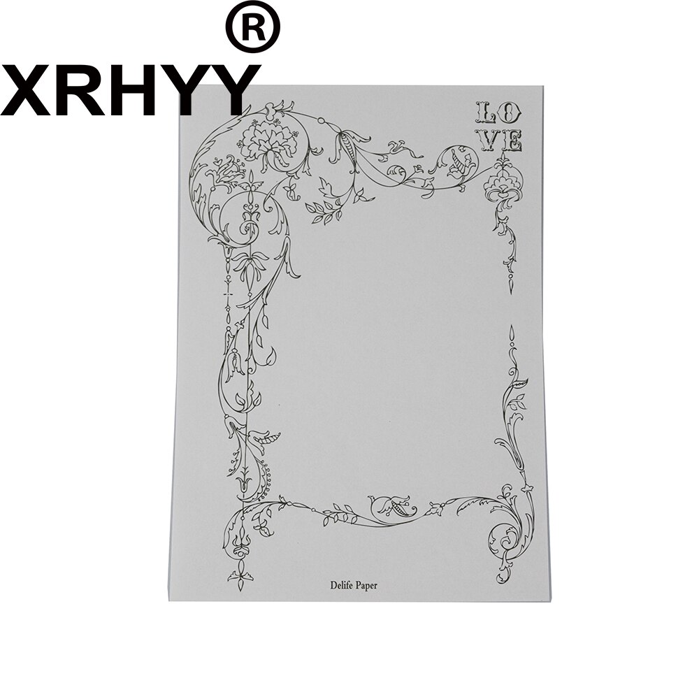 8 Pcs Vintage Stationery Paper Romantic Love Letter Writing Painting Classic Paper Old Style Poetry Note Card Line Paper Letter