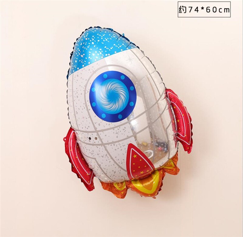 Dessin animé chapeau espace série feuille ballon joyeux anniversaire fête décoration terre planète explorer protéger environnement thème lune: 1