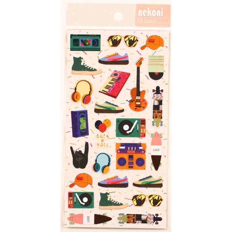 Scrapbooking Journal Stickers for Diary Photo Album Decoration Coffee Bread Fruit Sticker Aesthetic DIY Hobby Craft Supplies: 6