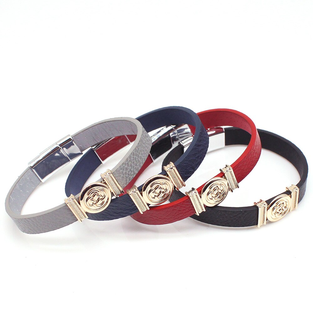 2018 pulseiras de couro vintage para mulheres punk bíblia pulseira de couro & bangle wrap feminino jóias