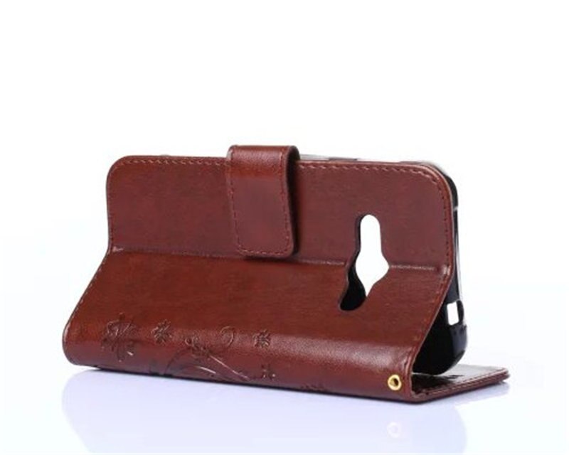 Voor Samsung Galaxy Xcover 3 G388F Xcover3 G388 Case portemonnee Vlinder bloem Magnetische Holster Flip PU Lederen Gevallen