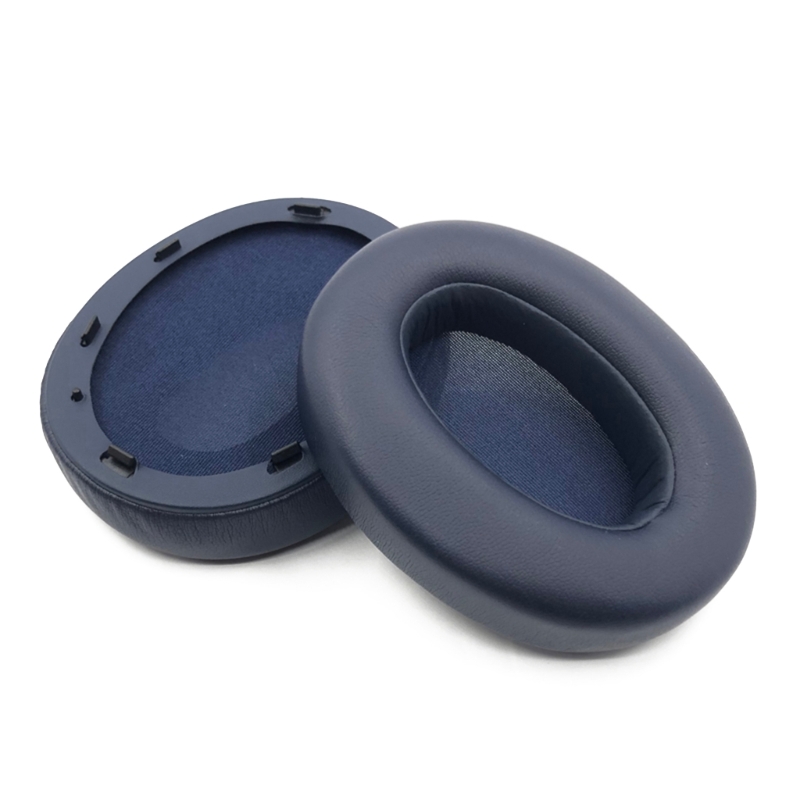 573A 1 Paar Ohrpolster Für WH-XB910N XB910N Kopfhörer Elastische Schaum Ohrpolster Ohr Pads Schwamm Kissen Ersatz: Blau