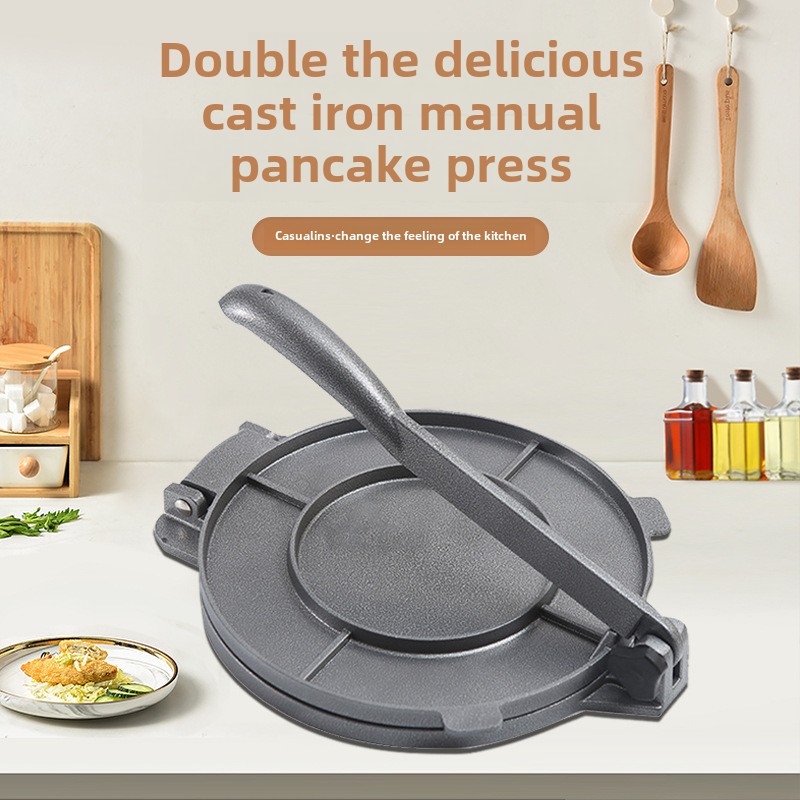 16cm degpressar tortilla pajtillverkare aluminiumlegering manuella majstortillas pressverktyg kök bakformar matlagningstillbehör