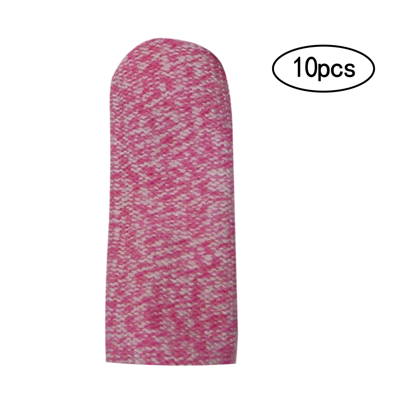 Funda de dedo resistente a cortes afilada, protección de dedo índice del pulgar, Mangas de seguridad para trabajo de corte, herramienta de tallado de pintura, 10 Uds.: PK