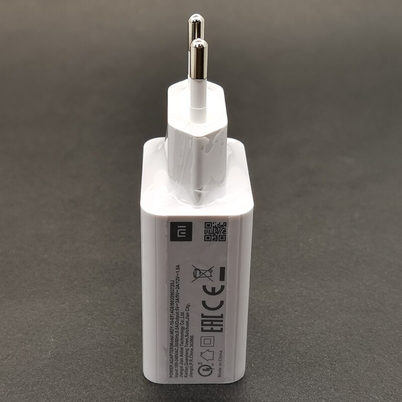 Xiaomi-cargador rápido tipo C para móvil, adaptador de carga rápida de 18W, para Xiaomi Redmi Note 9 9S, Mi 9, 10, 9T, Poco F2 Pro, X2, X3, Redmi Note 7, 8, 9 Pro