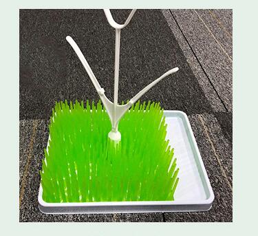 Baby Bottle Rack Drying Rack Material Safety Multifunctional Lawn Storage Drying Rack Feeding Cup Holder ZL925: green 2