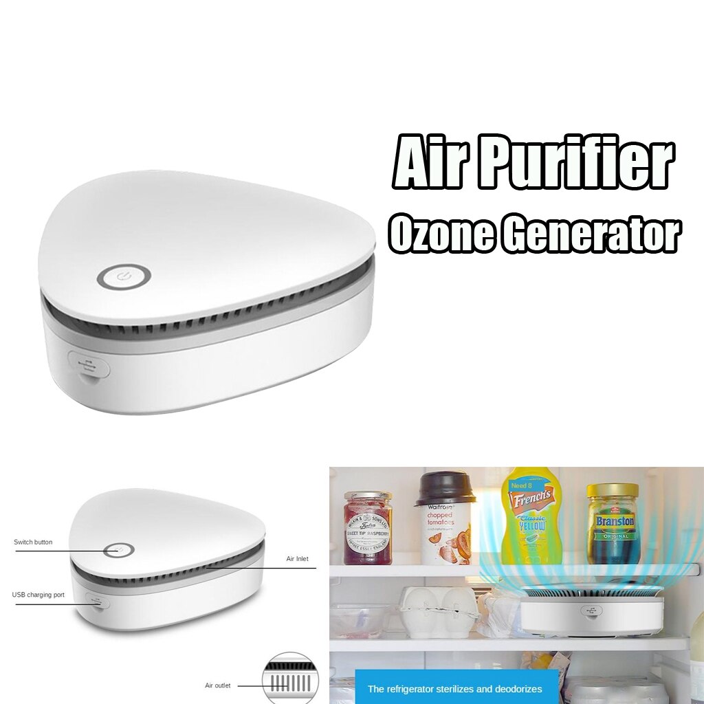 Air Purifier Ozone Generator Odor Removal Scent Elimination for Home Travel