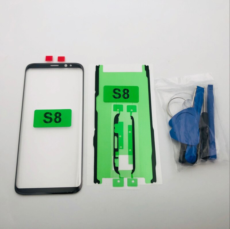 Replacement External Glass For Samsung Galaxy S8 G950 G950F SM-G950F LCD Display Touch Screen Front Glass External Lens S8