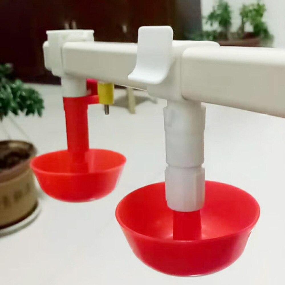 Type vierkante buis speciale automatische drinkbak voor kippen 5 stuks kippendrinker