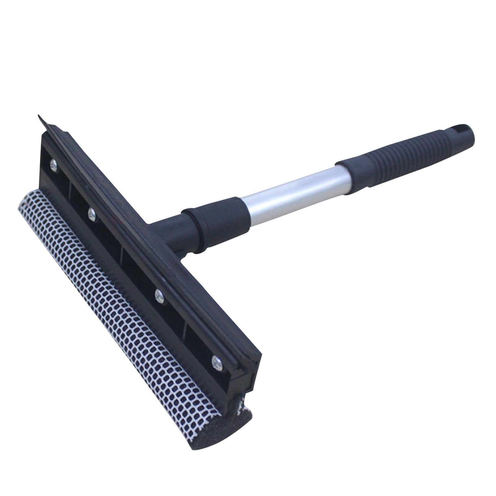 25# Extendable Rubber Window Cleaning Squeegee & Sponge For Windshield With Cleaning Cloth Rubber Wiper Cleaner Glass: A