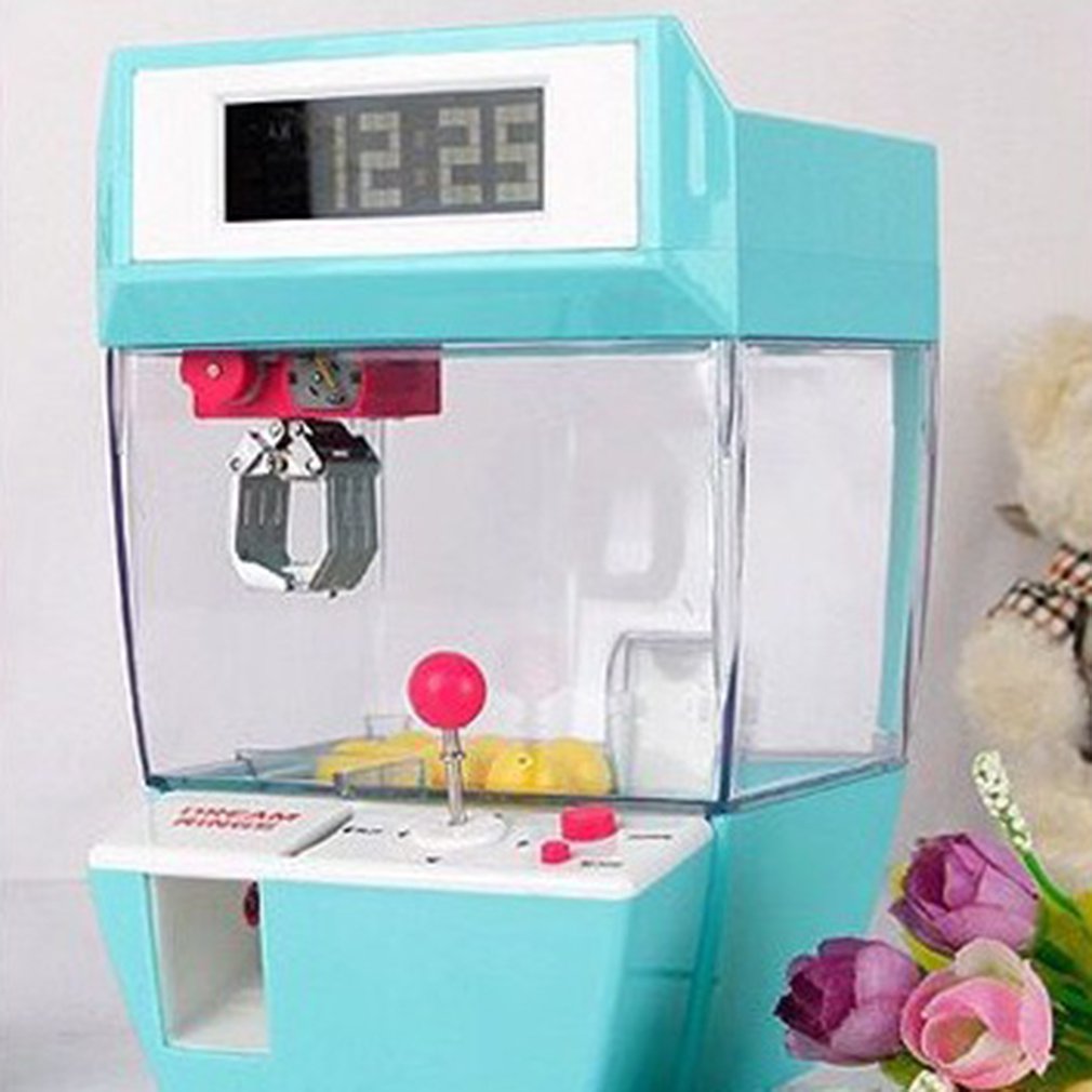 Children's Hand Candy Machine Small Clip Doll Machine Mini Twist Sugar Machine Boys And Girls Desktop Toys