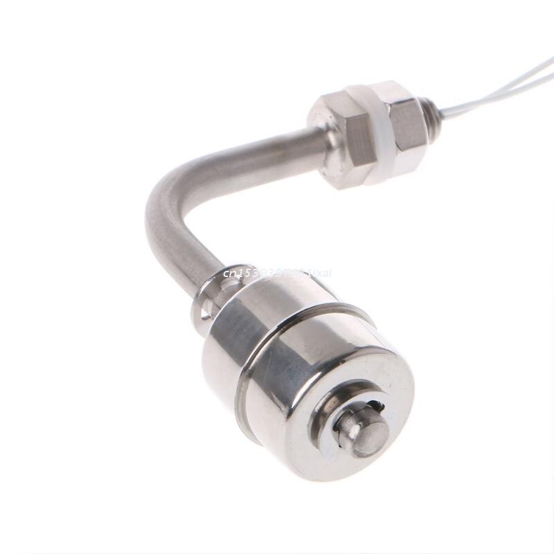 Stainless Steel Float Switch Right Angle Vertical Head Liquid Water Tank Level Sensor